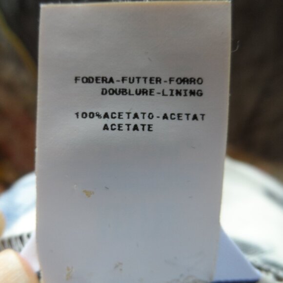 Moschino CheapandChic Ivory Multi Color Floral Print Sheath Dress Size 8 - Picture 16 of 16